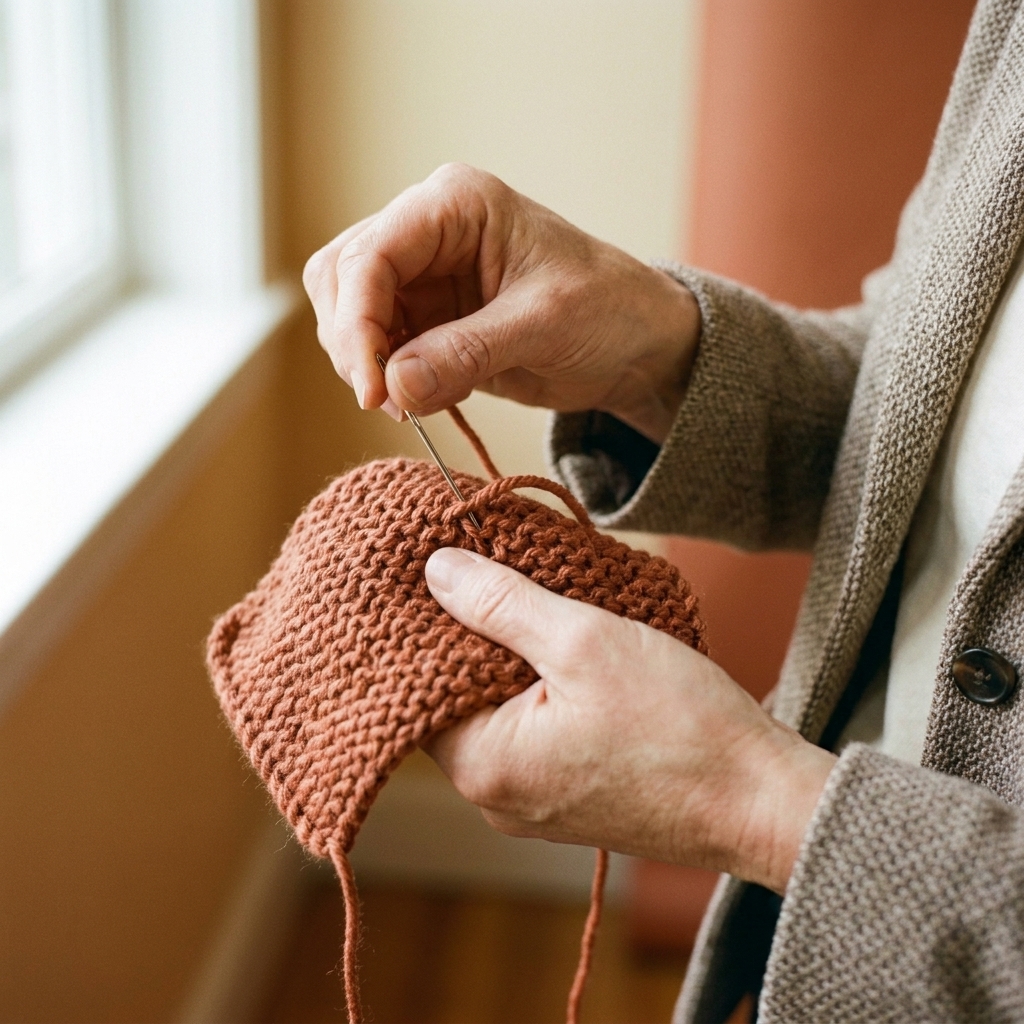 Weaving in Ends for Knitting and Crochet