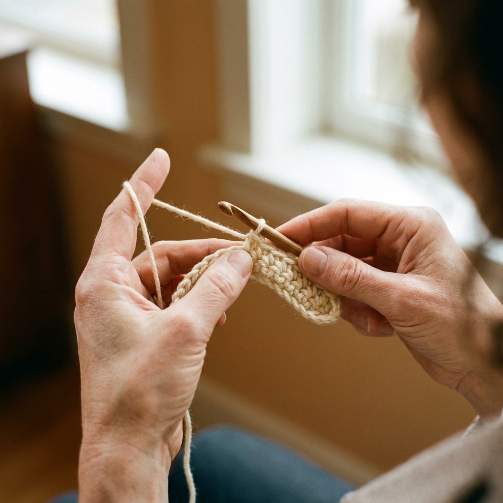 How to Hold Your Crochet Hook and Yarn for Perfect Tension