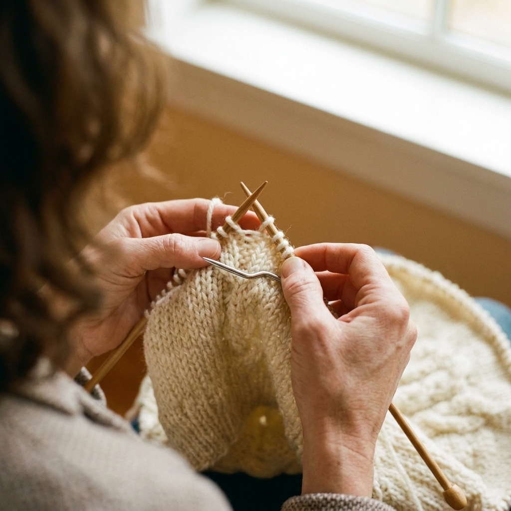 Your First Cable Stitch
