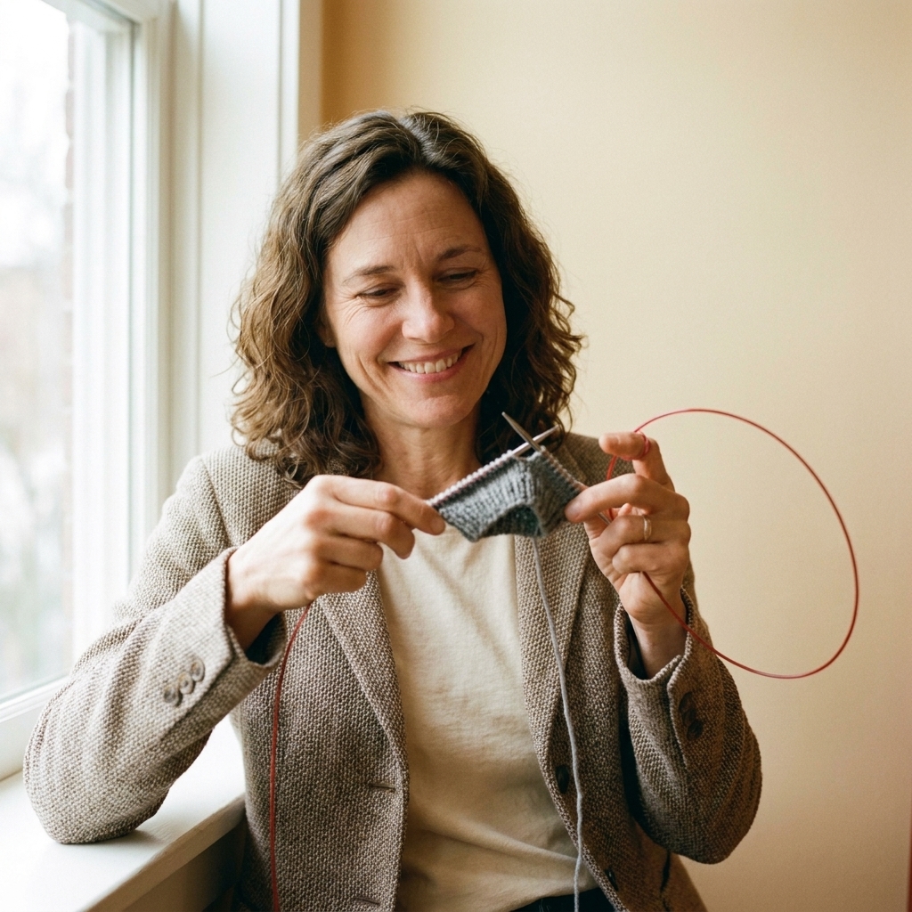 How to Knit Magic Loop