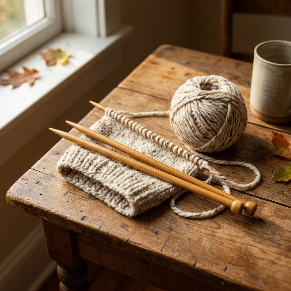 Wood, Metal, or Plastic: Choosing Knitting Needles