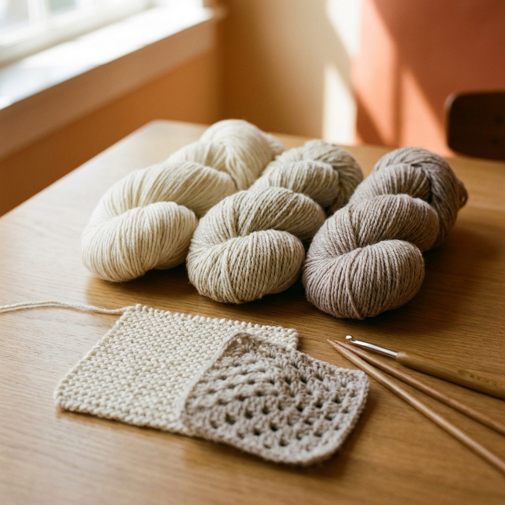 Cotton, Wool, or Acrylic? Choosing the Right Yarn Fiber